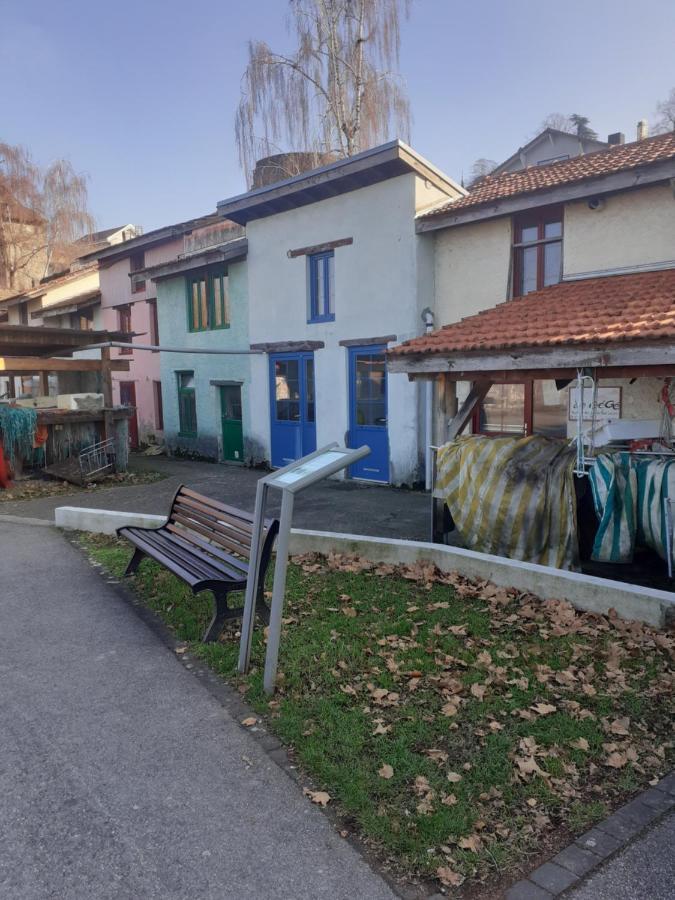 Charmant Appartement A 150 M Des Thermes Et Du Centre Ville Thonon-les-Bains Esterno foto