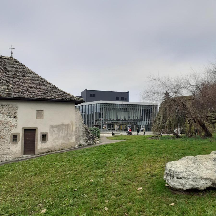 Charmant Appartement A 150 M Des Thermes Et Du Centre Ville Thonon-les-Bains Esterno foto